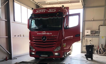 Statie ITP pentru camioane